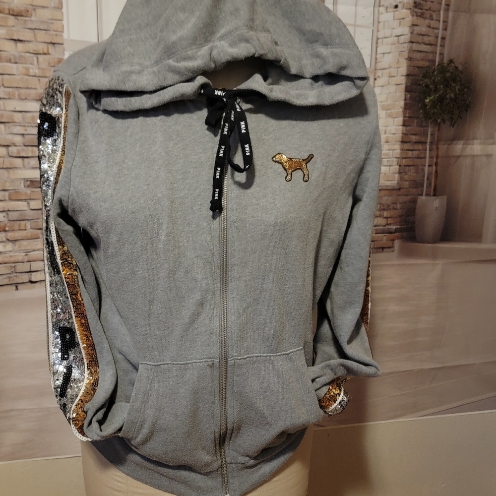 Victorias secret PINK zip up hoodie